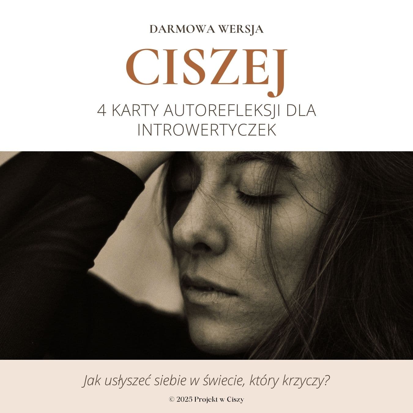 Ciszej - 4 karty autorefleksji